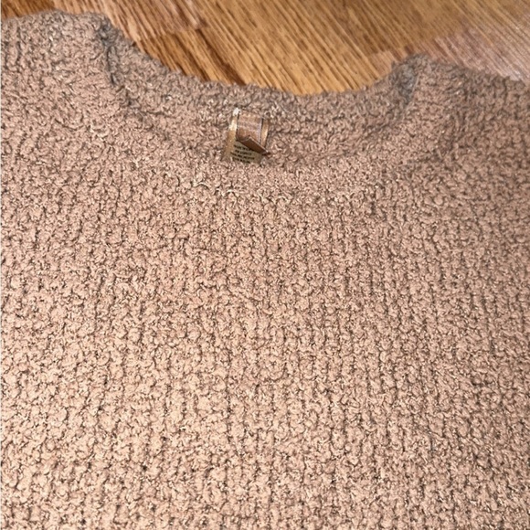 SKIMS KIM KARDASHIAN Women’s Brown Pullover Long Sleeve Sweater - Picture 5 of 16